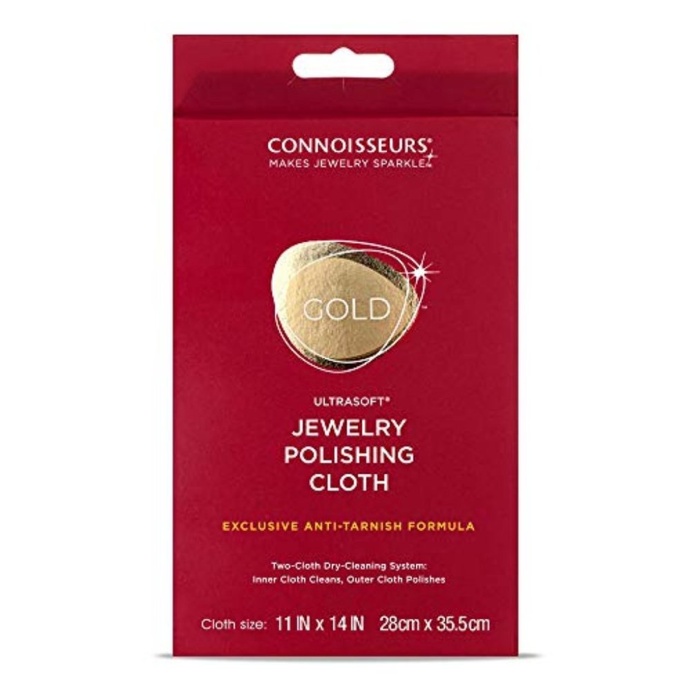 Connoisseurs Gold Polishing Cloth For Gold Jewelry